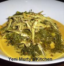 Kalau gulai ayam atau gulai daging dirasa terlalu berlemak, kamu bisa memilih gulai daun singkong sebagai alternatifnya. Yeni Murty Family S Kitchen Gulai Teri Daun Kale Daun Singkong Ln Resep Masakan Resep Makanan Gulai