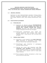 Kertas kerja pengurusan dan pengelolaan pertandingan futsal program latihan perguruan peringkat ijazah pertama (plppip) 2012 tarikh 10/10/2012 anjuran bersama bahagian gerko & hal ehwal pelajar kicsiva rubinia1 page 1. Borang Dan Syarat Futsal