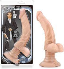Amazon.com: Blush Loverboy - The Boss Man - Curved 10 Inch Realistic Dildo  with Suction Cup for Hands Free Play - Easy Twist Dial for Adjustable Multi  Speed Vibrations - Sex Toy