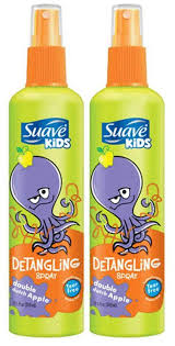 Suave Kids Detangling Spray Apple Detangler Spray Detangler Suave Hair Products