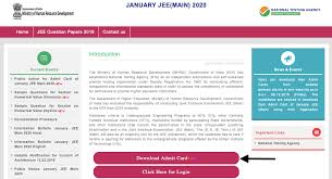 Jee main 2021 will be organized by the national testing agency (nta) for admission to various engineering colleges of india (joint entrance national testing agency has announced the jee main exam date 2021 to conduct jee main 2021 apply online to january session 23 feb to 26 feb 2021. Jee Main 2021 Admit Card Hall Ticket Date Download Hall Ticket Here