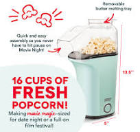 Fresh Pop Popcorn Maker - Aqua
