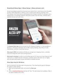 Now amazon has already abandoned version 1.14. How To Download Alexa App For Android Mac And Windows By Stellajones1441 Issuu