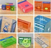 PVC Boxes Gift Packaging for Food Clear Plastic 0.2-0.5mm