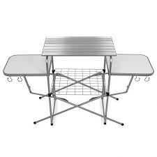 Camco Folding Grill Table In 2020 Camping Table Grill Table Folding Camping Table
