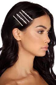 Pearl Bobby Pins Set Headband Hairstyles Hair Clips Bobby Pin Hairstyles