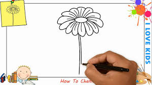 Drawsocute learn #howtodraw cute plagg, a miraculous cat kwami easy, step by step drawing tutorial. How To Draw A Flower Easy Step By Step For Kids Beginners Children 10