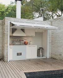 Une Cuisine D Exterieur Shake My Blog Motif De Cuisine En Plein Air Mobilier Jardin Cuisine Exterieure