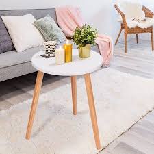 Costway Modern Round Coffee Tea Side Sofa Table Living Room Furniture Home Decor Walmart Com Sofa Tables Living Room Coffee Table Living Room Table