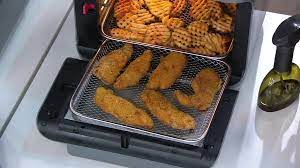 Powerxl 10 In 1 1500w 6 Qt Pro Xlt Air Fryer Oven W Rotisserie Qvc Com Rotisserie Chicken Uses Light Recipes Rotisserie