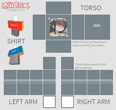 Template Shirt Anime Roblox Roblox Shirt Roblox Create Shirts