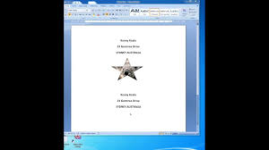 Word All Versions How To Insert A Picture Into A Shape Youtube