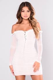 Maura Mesh Dress White Mesh Dress White Mesh Dress Fashion Nova Dress