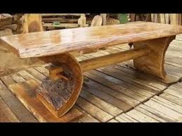 Wooden Homemade Furniture Unusual Chairs Tables Rustic Log Furniture Wood Table Design Log Furniture