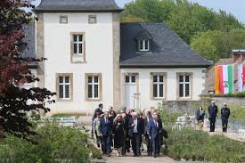The presiding member of the swiss federal council. Bundesprasident Steinmeier Eroffnet