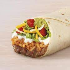 Layers of taco meat, queso, tostada, lettuce, tomato, salsa, hot sauce, and sour cream. 7 Layer Burrito Customize It Taco Bell
