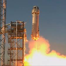 Blue origin successfully completed its 15th consecutive mission to space and back today and conducted a series of simulations to rehearse astronaut movements and operations for future flights with customers on board. Blue Origin S New Shepard Rocket Launches A New Line Of Business The New York Times