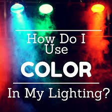 what are the rules to using color in stage lighting learn