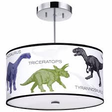 Dinosaur Light Fixture 3 Light Dinosaur Light Nursery Light Fixture Nursery Lighting