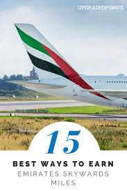15 Best Ways To Earn Lots Of Emirates Skywards Miles