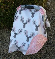 Baby Car Seat Canopy Baby Car Seat Cover Pink Car Canopy Girls Car Seat Canopy Deer Car Canopy A Baby Girl Car Baby Girl Car Seats New Baby Products