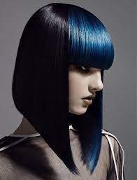 30 Ideas Of Short Black Hairstyles Cuded Artistic Hair Long Hair Styles Blue Hair
