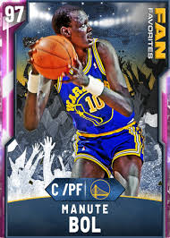It comes in the form of a locker code for a pink diamond, and a new set of spotlight challenges. 95 Manute Bol 97 Nba 2k20 Myteam Pink Diamond Card 2kmtcentral Manute Bol Nba Michael Jordan Basketball
