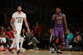 Anthony davis and lebron james celebrate a play during the lakers' win over the clippers. Anthony Davis Will Take No 23 From Lebron James With Lakers Lexington Herald Leader