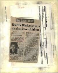 Press Photo Mary Blackmon