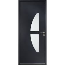Porte D Entree Moncelle Aluminium Portes Bloc Porte Barillet Triple Vitrage
