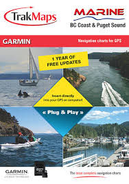 Marine Bc Coast Puget Sound For Garmin Gps Units