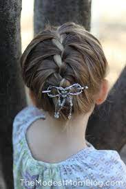 The Modest Mom Blog Modest Fashion And Motherhood Beautiful Hair Accessories Rose Hair Girl Hairstyles