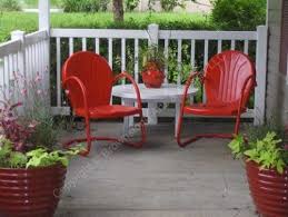 Relax Wish I Had Our Chairs From The Cottage Eta Thanks To My Hubby For Finding Me S Outdoor Furniture Makeover Vintage Outdoor Furniture Metal Lawn Chairs
