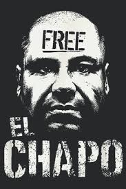 Free El Chapo: Plain Lined Journal Notebook, 120 Pages, Medium 6 x 9  Inches, Printed Cover by Callanan, Patrick