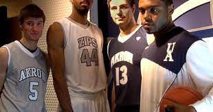 Pin By Bern Groodhue On Staches Logo And Colors Akron Zips Men S Basketball Uniforms Mens Basketball