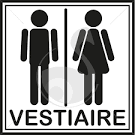Signaltique de porte - Vestiaire Seton Belgique