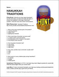 Challenge them to a trivia party! Internet Scavenger Hunt What Is Hanukkah Education World