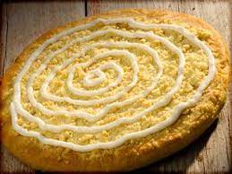 The great thing about learning how to make pizza dough recipe is that it can be made in advance transfer the pizza base onto a plastic chopping board (or another upturned baking tray) dusted with semolina. Delectable Desserts Pizza Ranch Dessert Pizza Recipes Dessert Pizza Cactus Bread Recipe