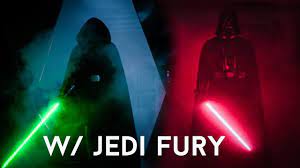 Within the series' fictional universe, the skywalkers are p. Luke Anakin Skywalker W A Jedi S Fury Ost Hallway Scenes Edit Mandalorian Season 02x08 Youtube