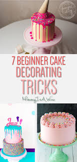 Like i mentioned with flowers, a monochromatic look can be amazing: 7 Easy Cake Decorating Trends For Beginners Mommy Thrives Easy Cake Decorating Cake Decorating For Beginners No Bake Cake