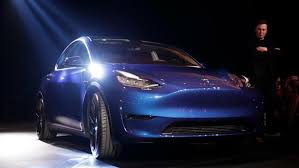 The model y, the last part of one of mr musk's many long term plans. Tesla Chef Elon Musk Prasentiert Model Y