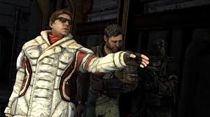 They practically thrown the concept of immersion out the window with coop option in the first place yet they are still trying too hard. Dead Space 3 Review Den Of Geek