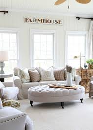 29 Modern Farmhouse Ottomans For The Living Room In 2020 Home Decor Styles Farm House Living Room Ottoman Table