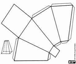 Ausmalbilder Abgeschnittene Viereckigen Pyramide Zum Ausdrucken