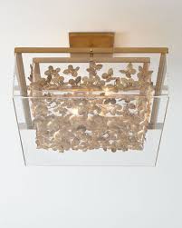 Tommy Mitchell Butterfly Flush Mount Ceiling Light