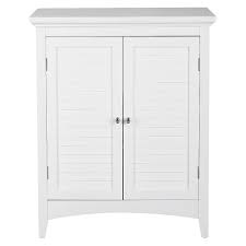 Storage cabinets allow you to store food, linens, tools, bathroom products, and more, making them perfect for homes that don't have enough closet space. Elegant Home Fashion Slone 2 Door Shuttered White Floor Cabinet Target