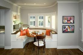 kitchen eating area bench seating ideas