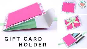 Now, back to today's project…. Expanding Gift Card Holder Diy Card Holder With Paper Accordion That Expands Youtube