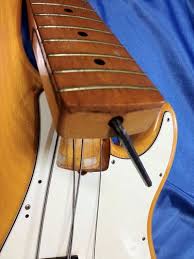 古いエレキベースのお手入れと調整とちょっと改造 ギター改造ネット ギター 改造 プレベ エレキベース