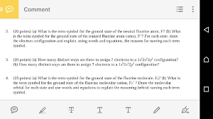 solved comment 2 20 points a what is the term symbol chegg com term symbol